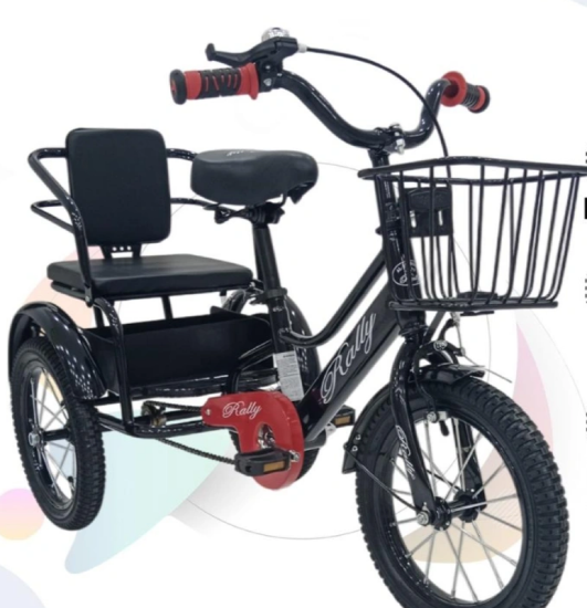 صورة دراجة 3 كفرات كرسيين مقاس 14،16